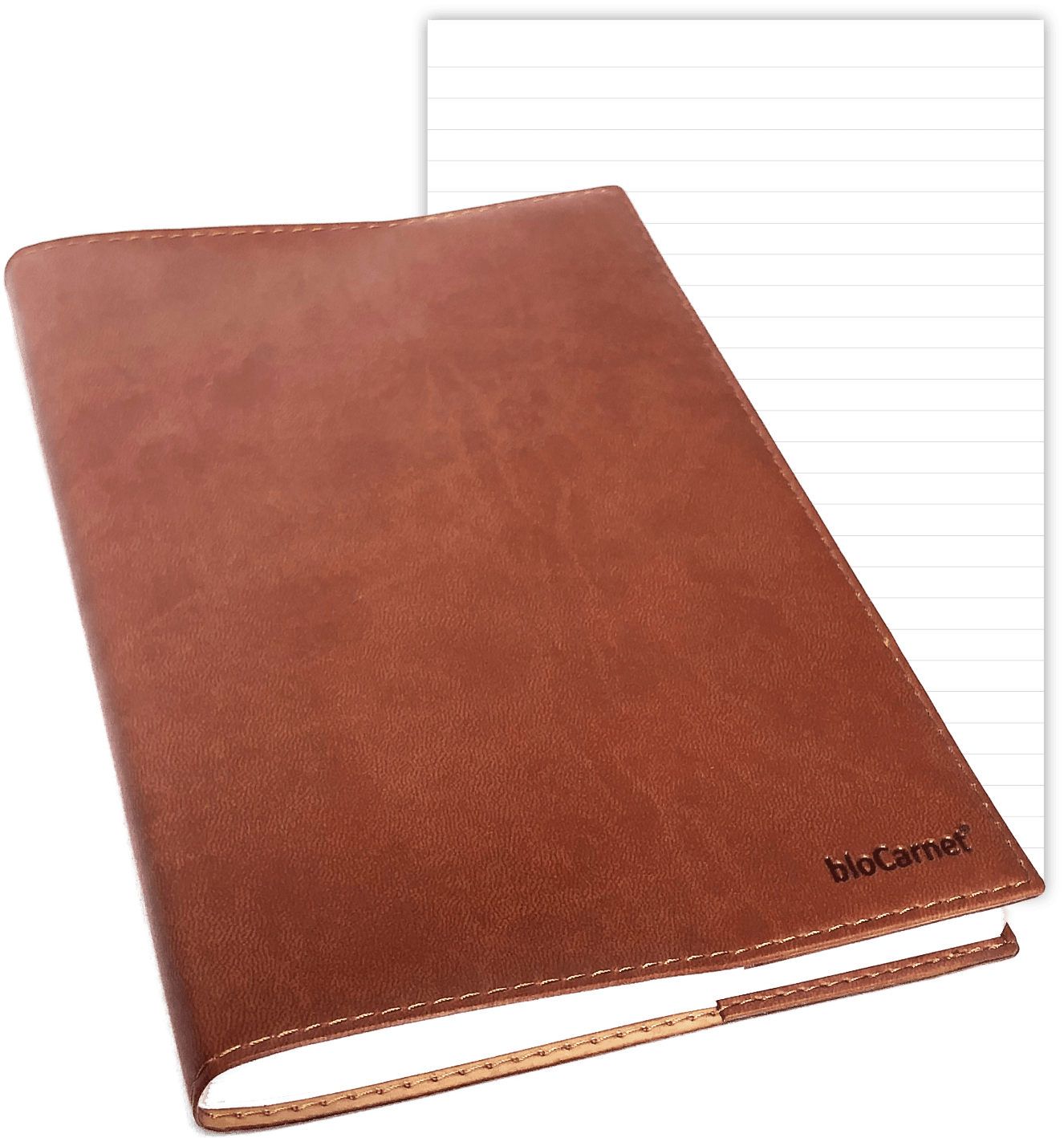 Carnet LE NOTIER bloCarnet - A5 - Ligné - Marron - 3770022757110