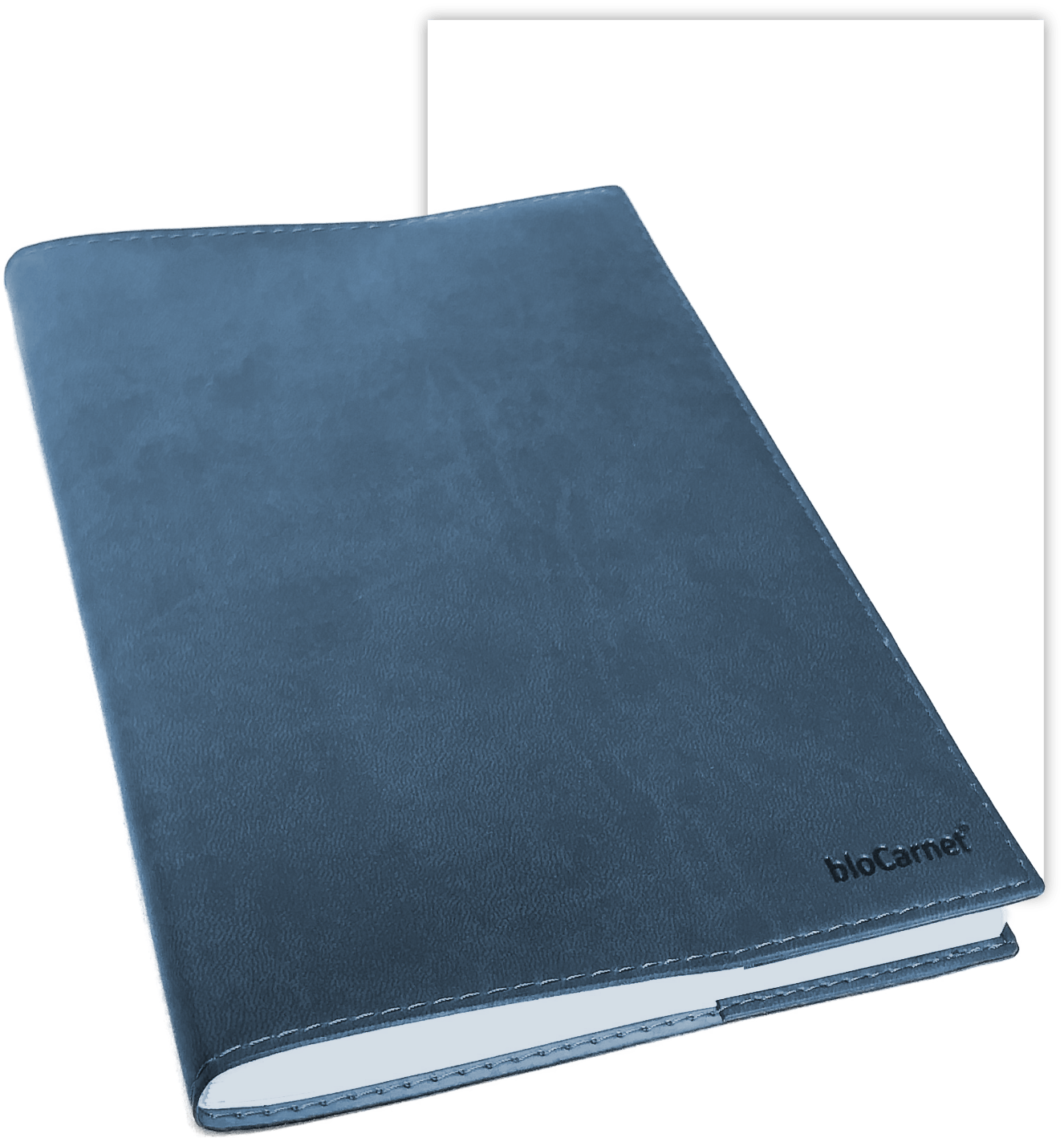 Carnet LE NOTIER bloCarnet - A5 - Uni - Bleu - 3770022757219