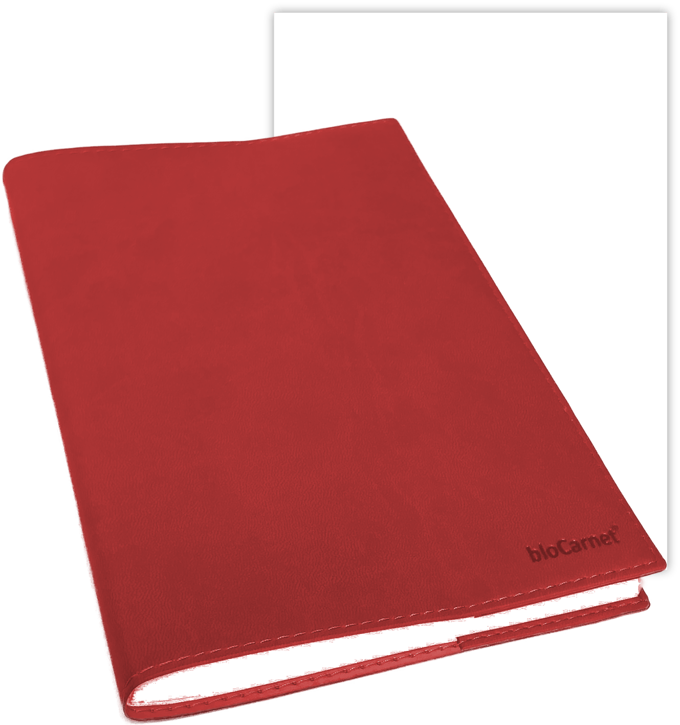 Carnet LE NOTIER bloCarnet - A5 - Uni - Rouge - 3770022757035