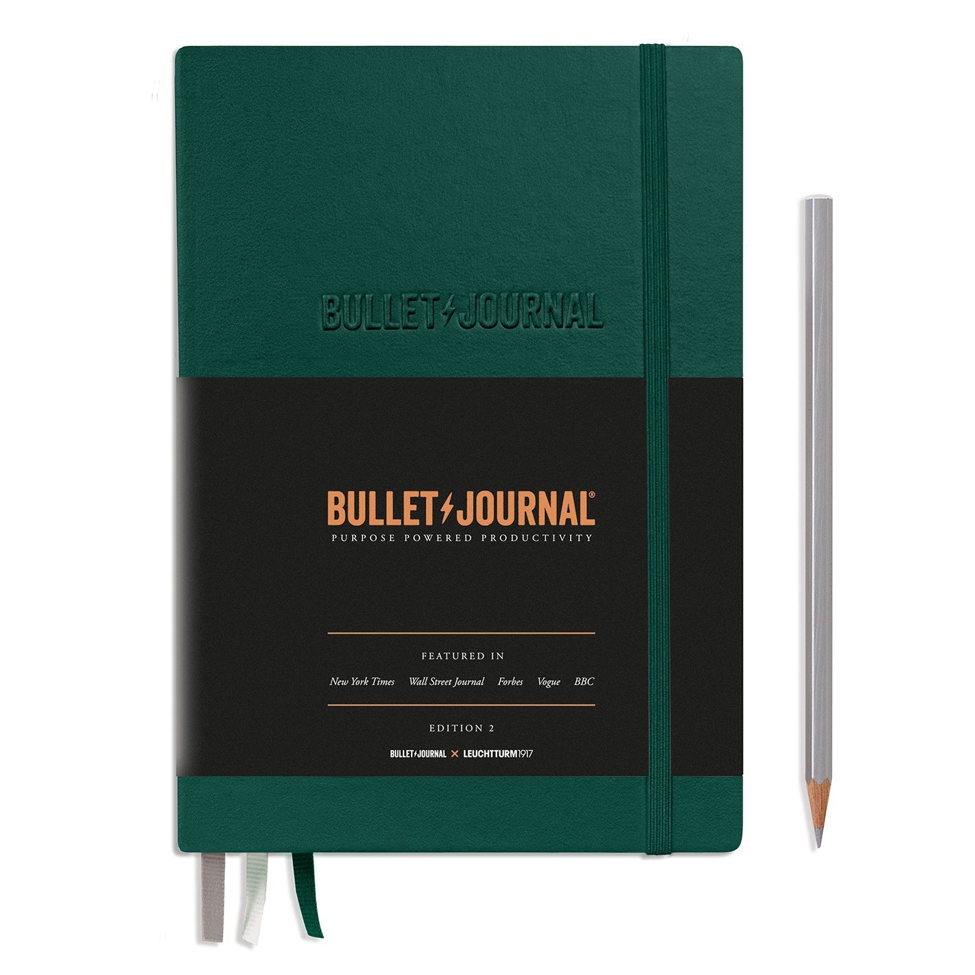 Carnet LEUCHTTURM1917 Bullet Journal Édition 2 - A5 - Pointillé - Green23 - 4004117638961