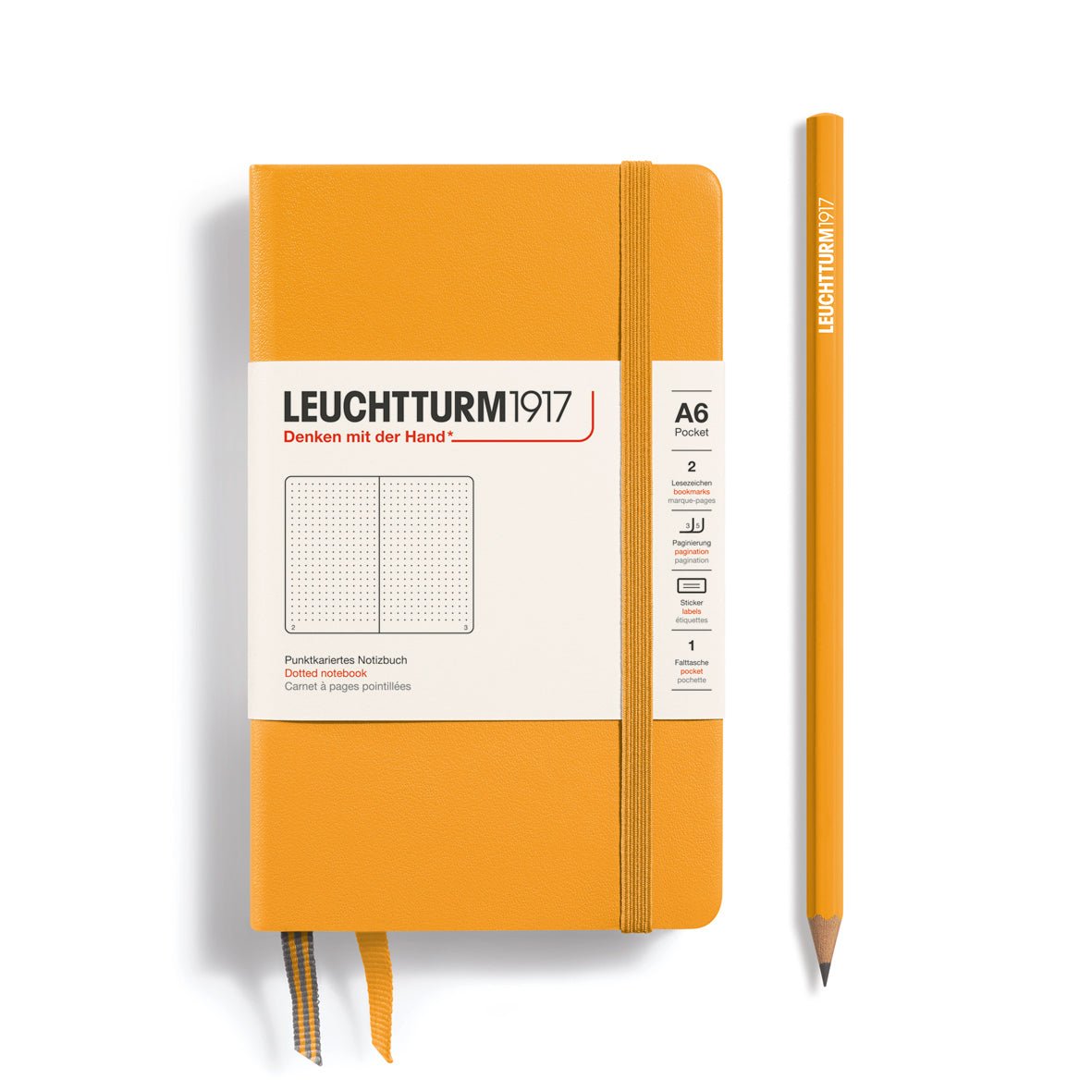 Carnet LEUCHTTURM1917 Classic Rigide Pointillé - A6 - Pointillé - Rising Sun - 4004117610684