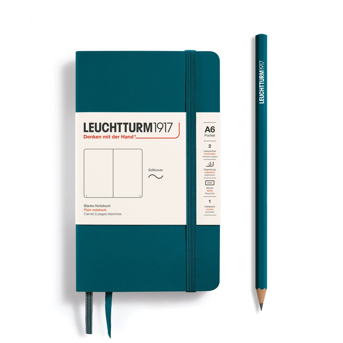 Carnet LEUCHTTURM1917 Classic Souple Uni - A6 - Uni - Lilac - 4004117632822