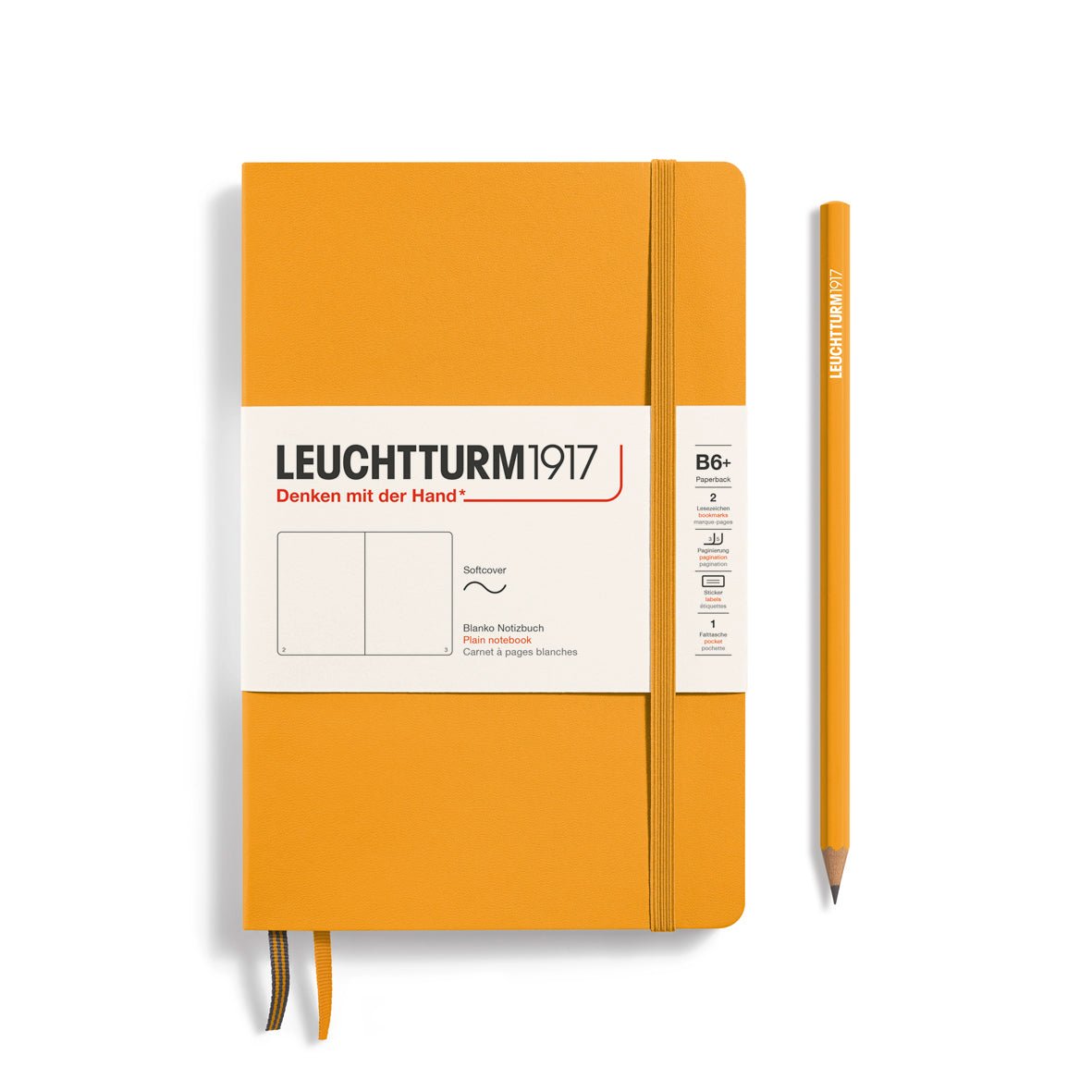Carnet LEUCHTTURM1917 Classic Souple Uni - A6 - Uni - Rising Sun - 4004117610875