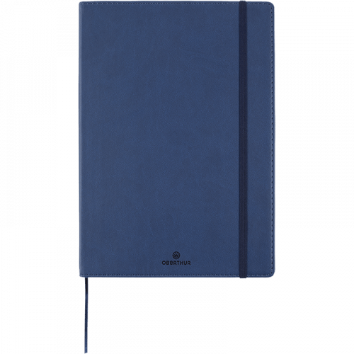 Carnet OBERTHUR Balthazar - A6 - Ligné - Bleu -