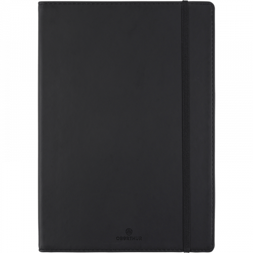 Carnet OBERTHUR Balthazar - A6 - Ligné - Noir -
