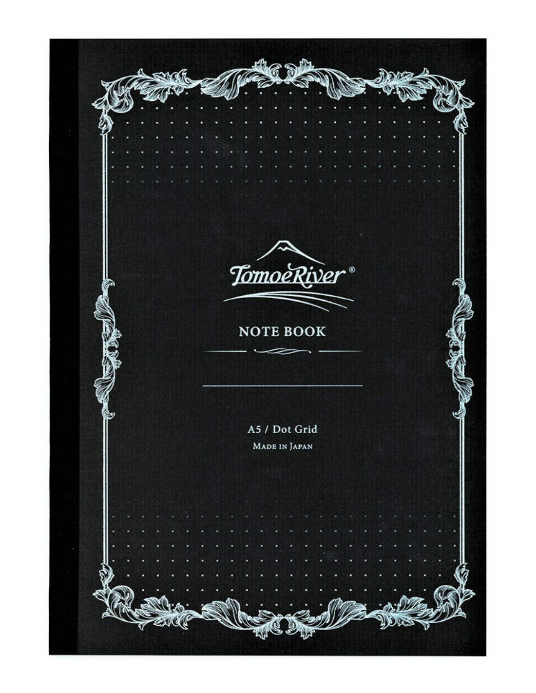 Carnet souple TOMOE RIVER Notebook - A5 - Pointillé - Noir - 4909171852516