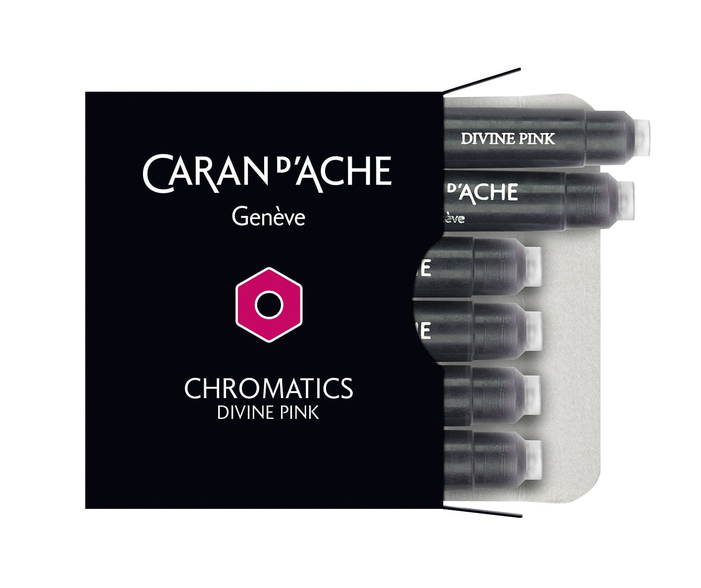 Cartouches d'encre CARAN D'ACHE - Divine Pink - - 7630002329866