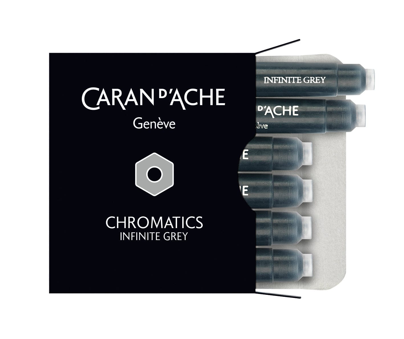 Cartouches d'encre CARAN D'ACHE - Infinite Grey - - 7630002329811