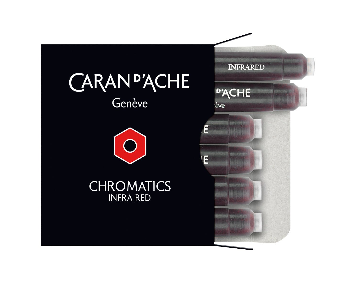 Cartouches d'encre CARAN D'ACHE - Infra Red - - 7630002329859