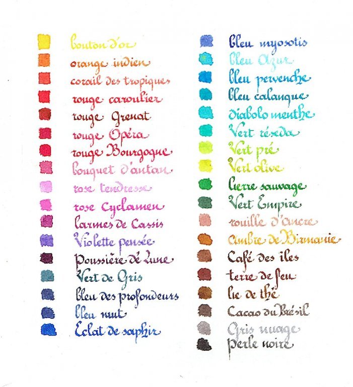 Cartouches d'encre JACQUES HERBIN - Ambre de Birmanie - - 3188550201416
