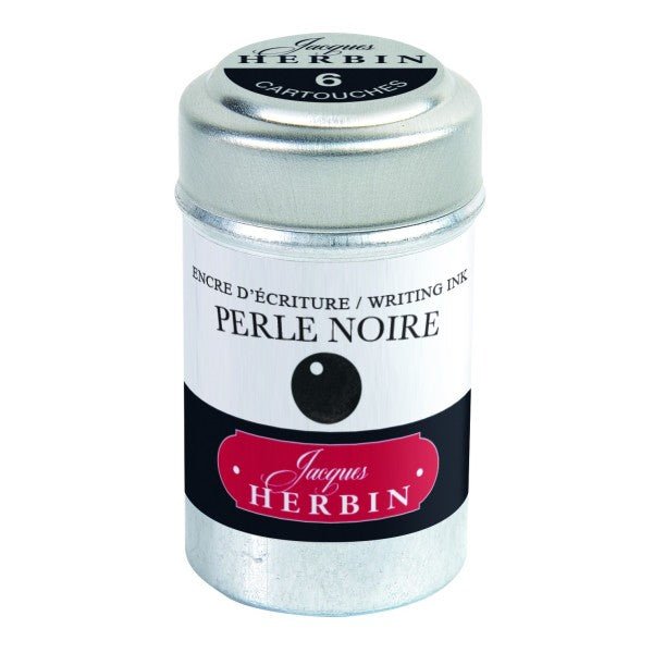 Cartouches d'encre JACQUES HERBIN - Perle Noire - - 3188550201096