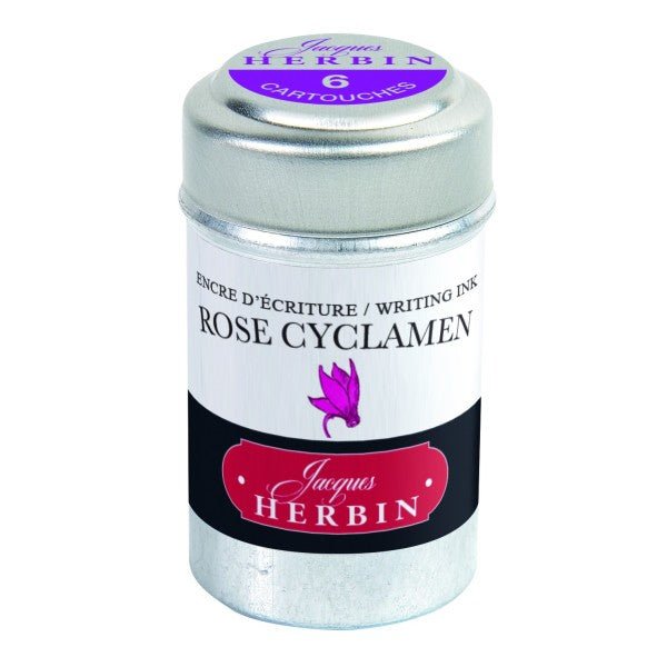 Cartouches d'encre JACQUES HERBIN - Rose Cyclamen - - 3188550201669