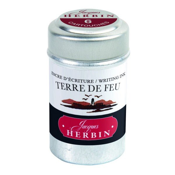 Cartouches d'encre JACQUES HERBIN - Terre de Feu - - 3188550201478