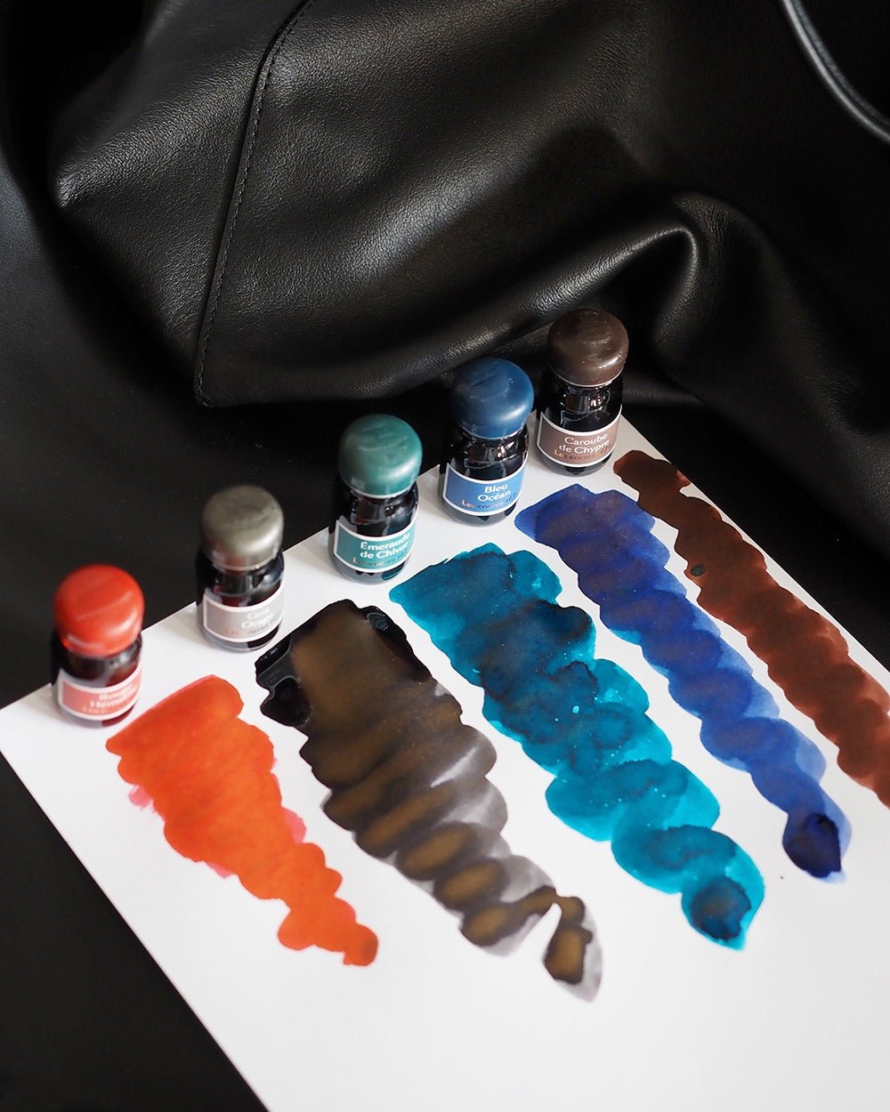Coffret Encres 1670 JACQUES HERBIN - 5 flacons d'encre - 10 ml - Assorties - 3188555140000