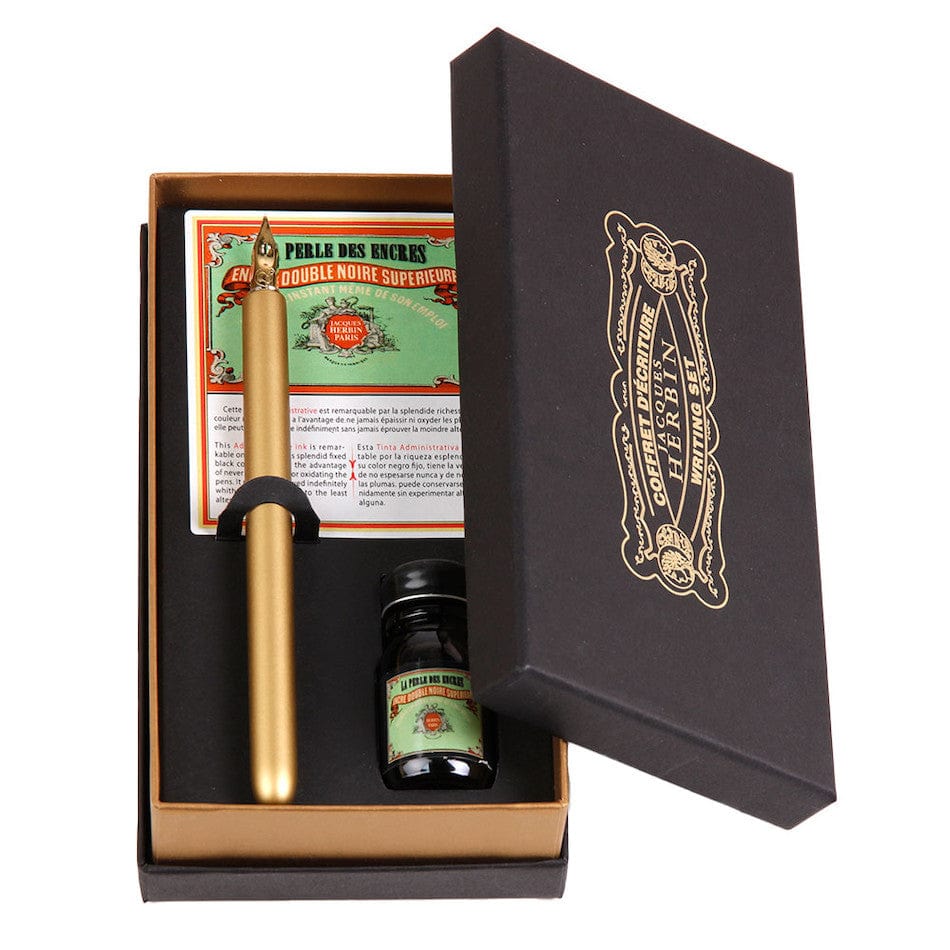 Coffret JACQUES HERBIN Perle Noire - 10 ml - Perle Noire - 3188550272096