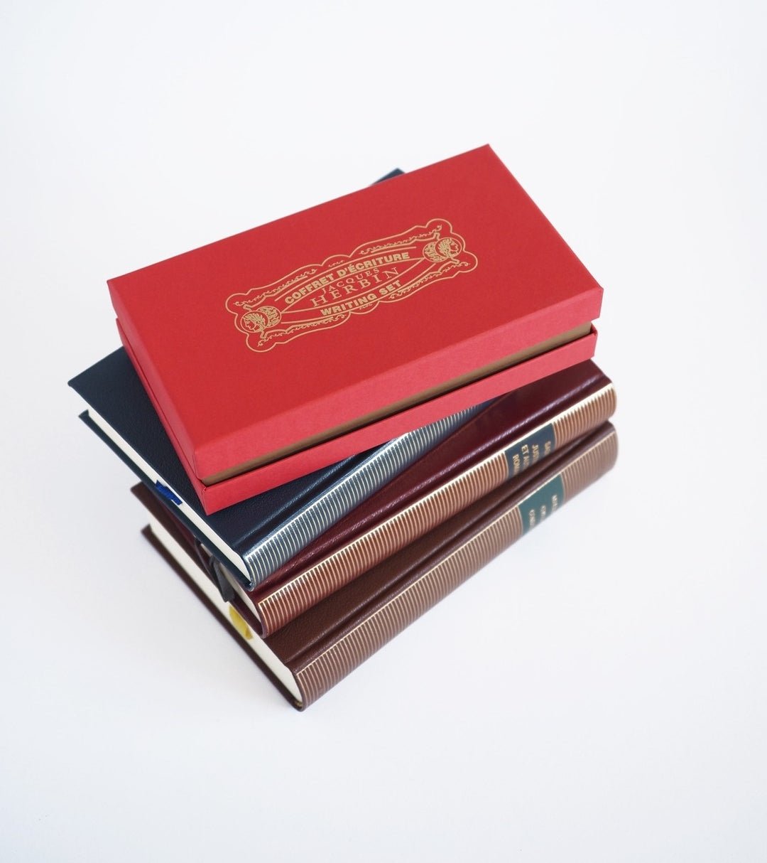Coffret JACQUES HERBIN Rouge Caroubier - 10 ml - Rouge Caroubier - -