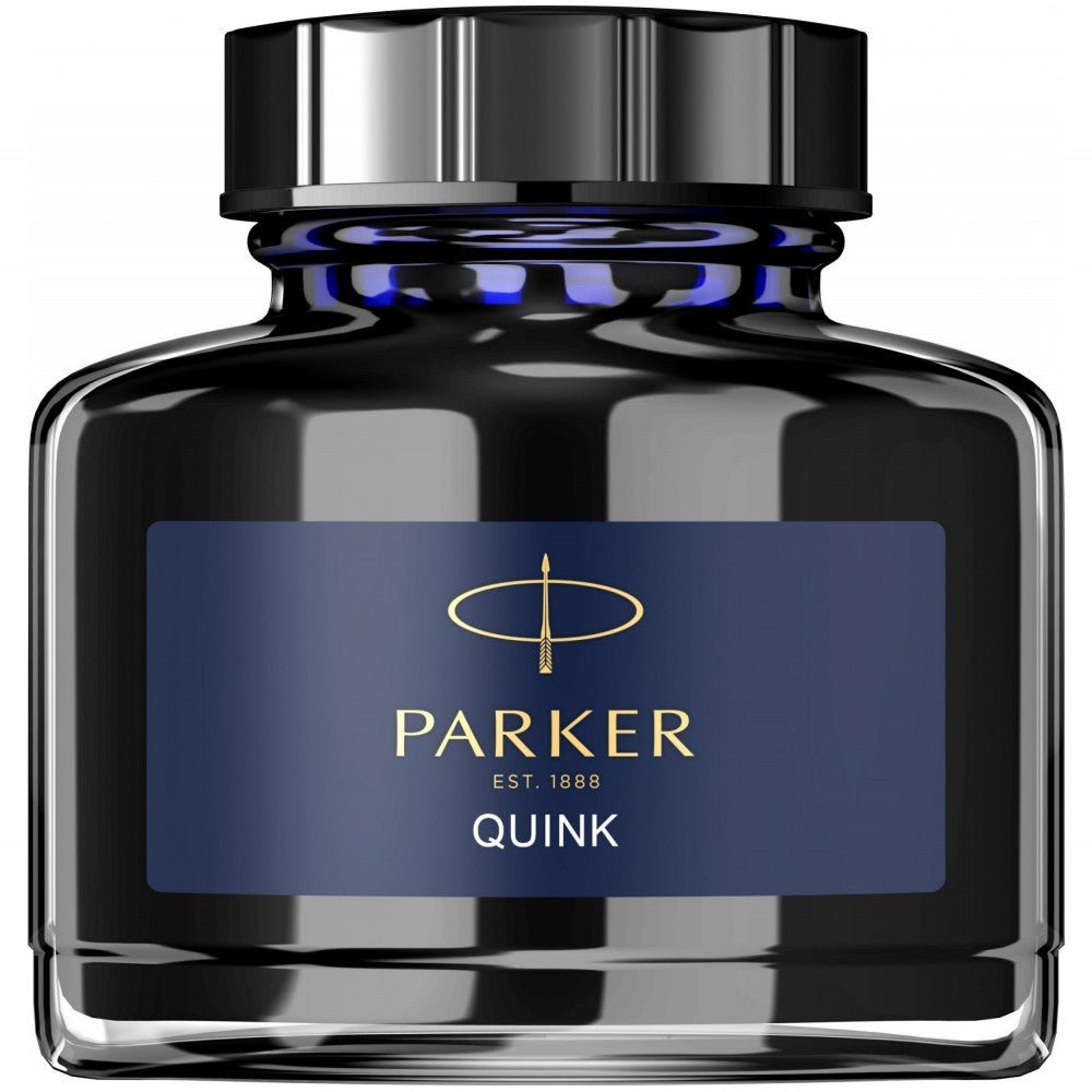 Flacon d'encre PARKER - 50 ml - Bleu-Noir - 3501179503783