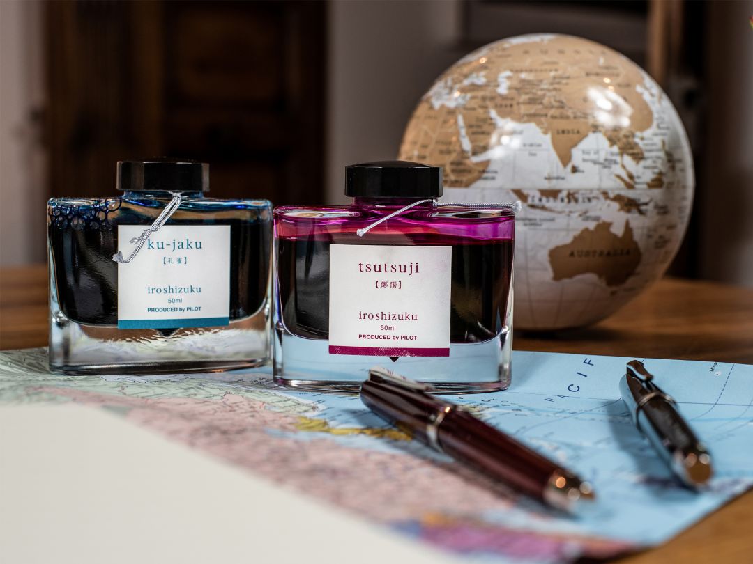 Flacon d'encre PILOT Iroshizuku - 50 ml - Ajisai - 4902505367267