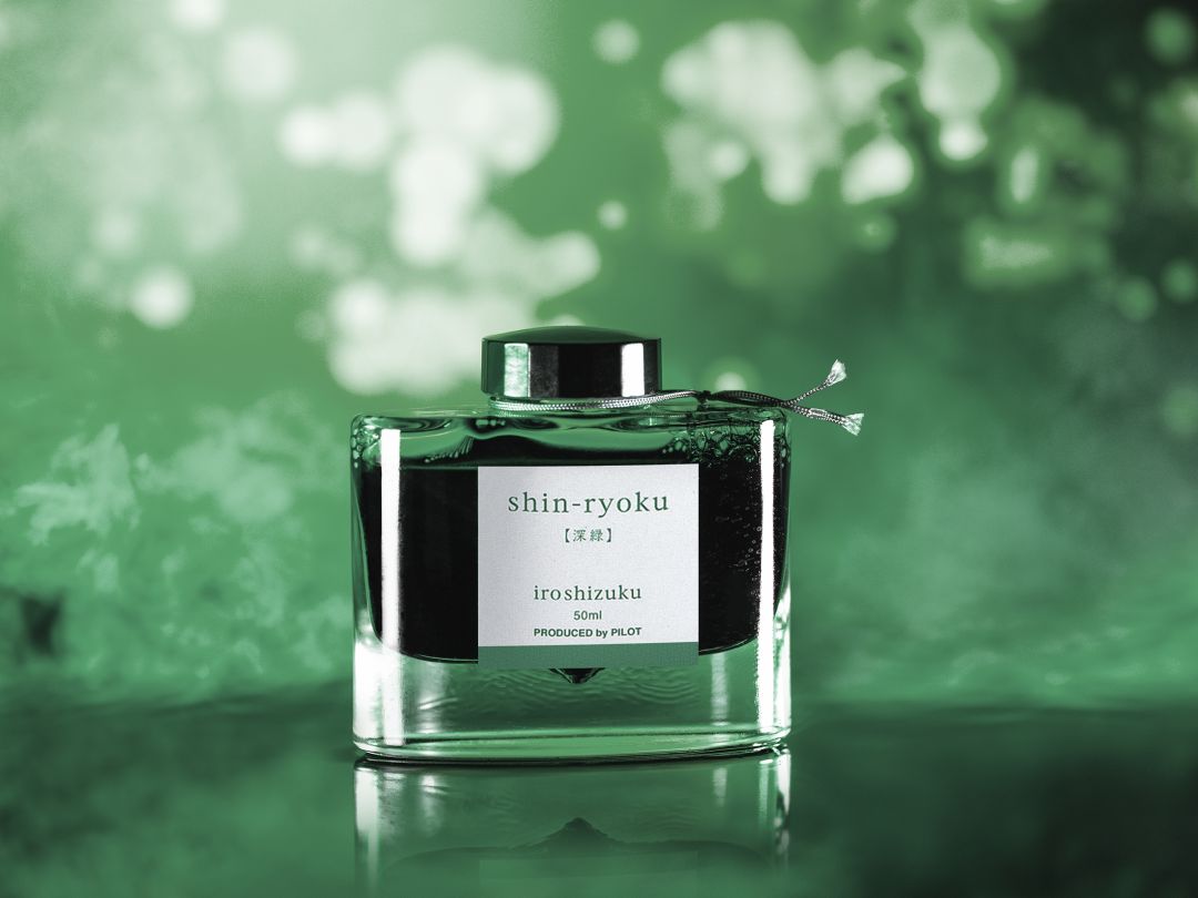 Flacon d'encre PILOT Iroshizuku - 50 ml - Shin-ryoku - 4902505374760