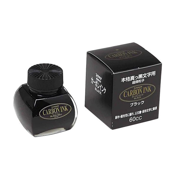 Flacon d'encre PLATINUM Carbon Ink - 50 ml - Noir - 4977114407857