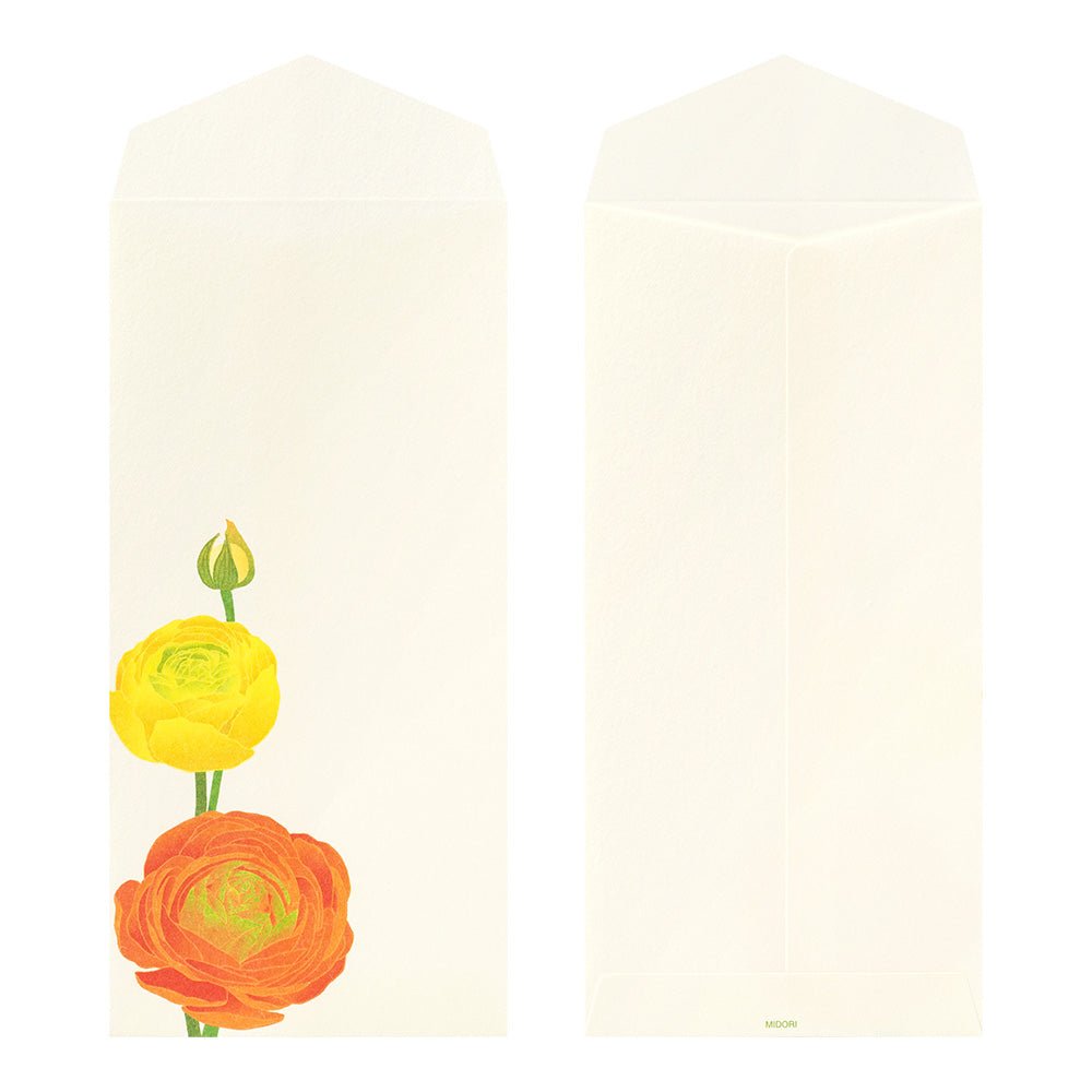 Fleurs Printanières - Enveloppe - 18.8 x 9 cm - Illustré - 4902805870962