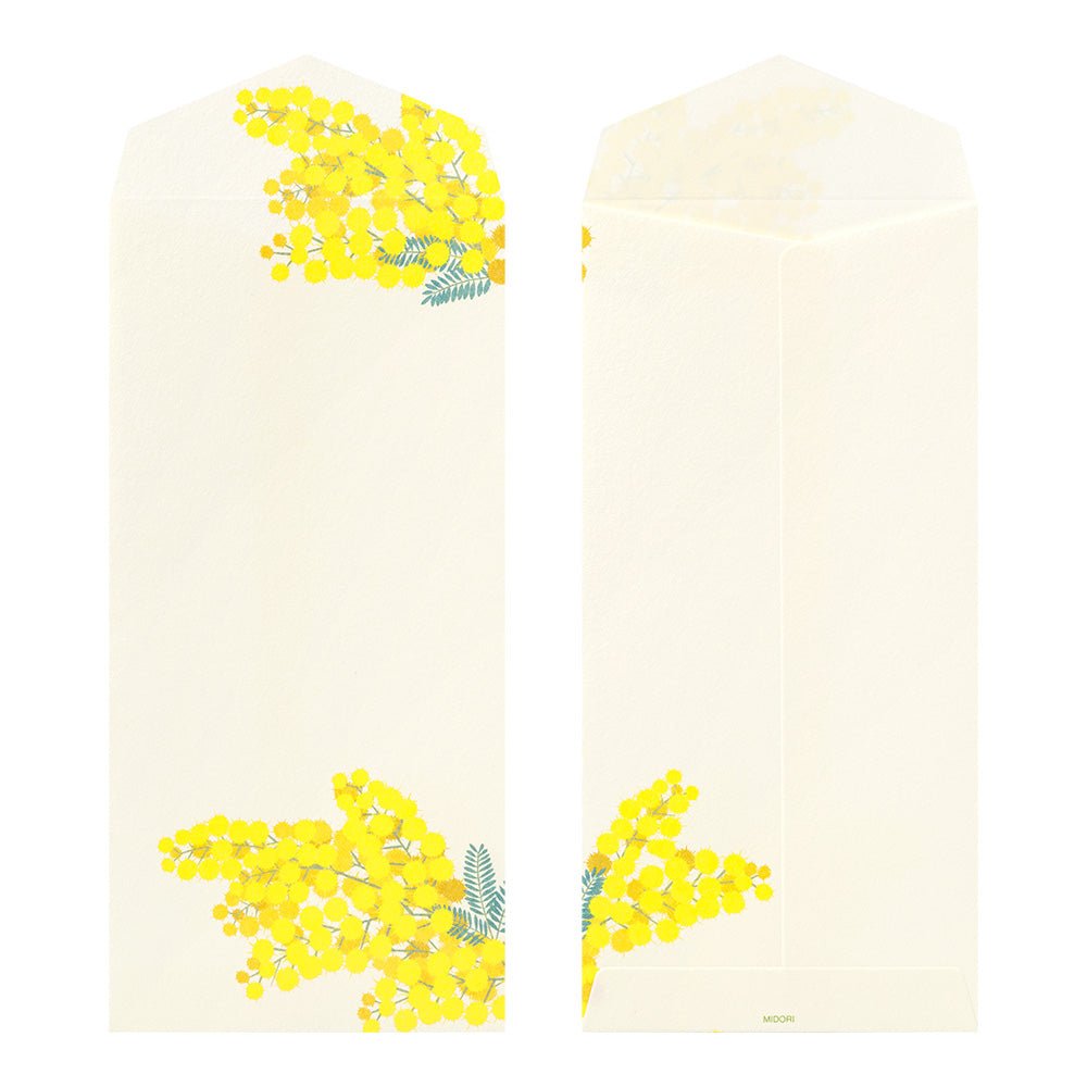 Fleurs Printanières - Enveloppe - 18.8 x 9 cm - Illustré - 4902805870962
