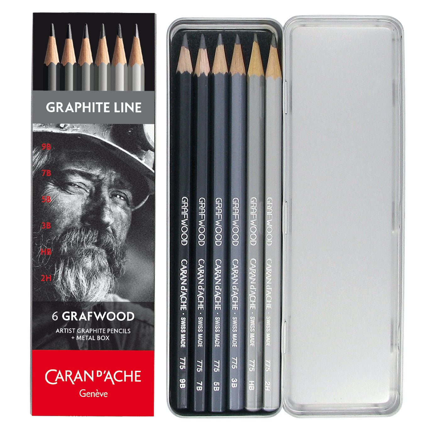 GRAPHITE LINE - Boîte 6 Graduations - 7630002315081