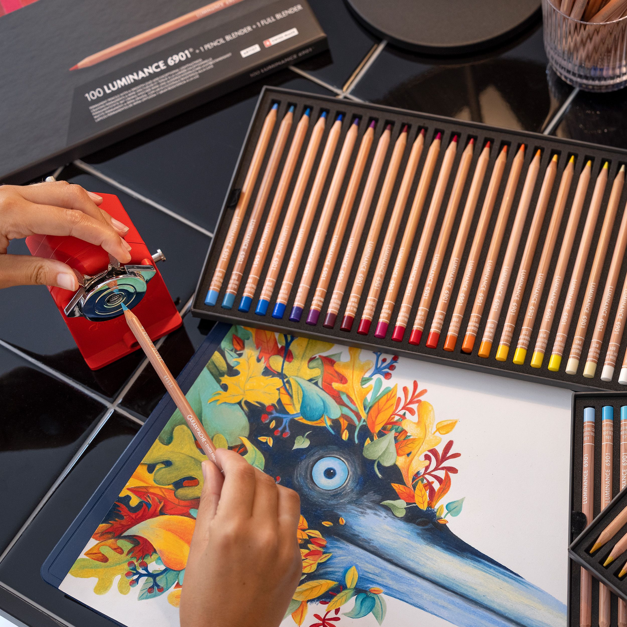 Machine à Tailler en Métal Rouge Édition Standard - 7630002349222