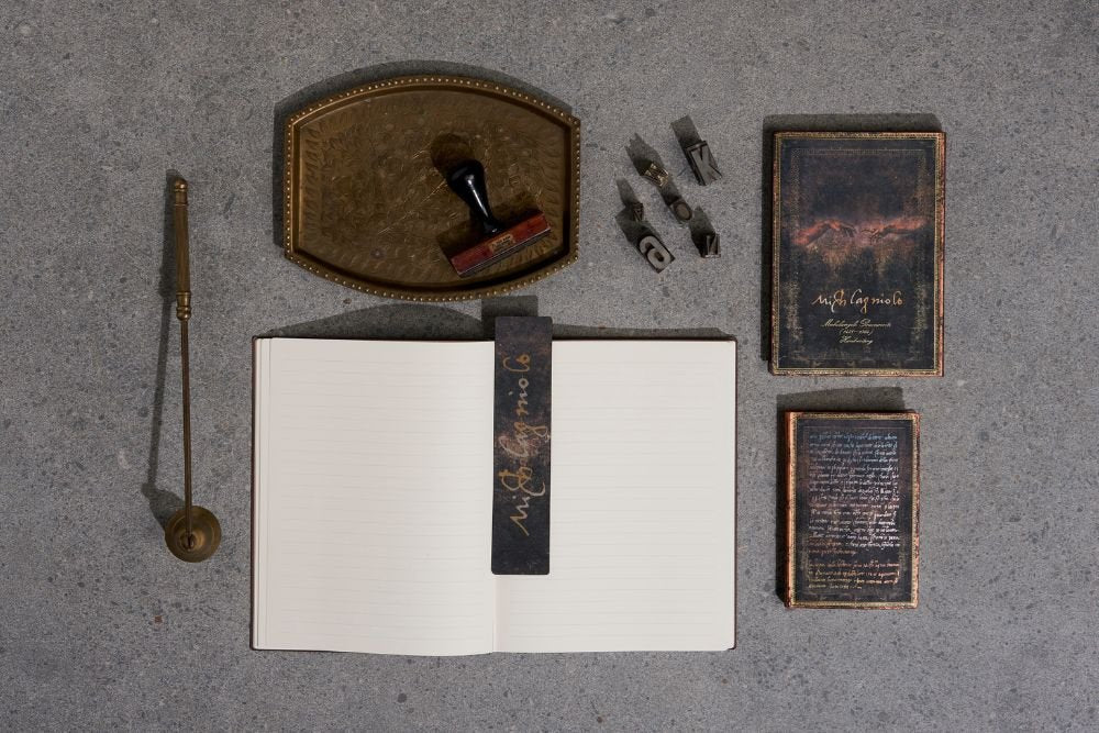 Michel-Ange, Manuscrit - Mini Souple 208p - Ligné - Illustré - 9781439796382