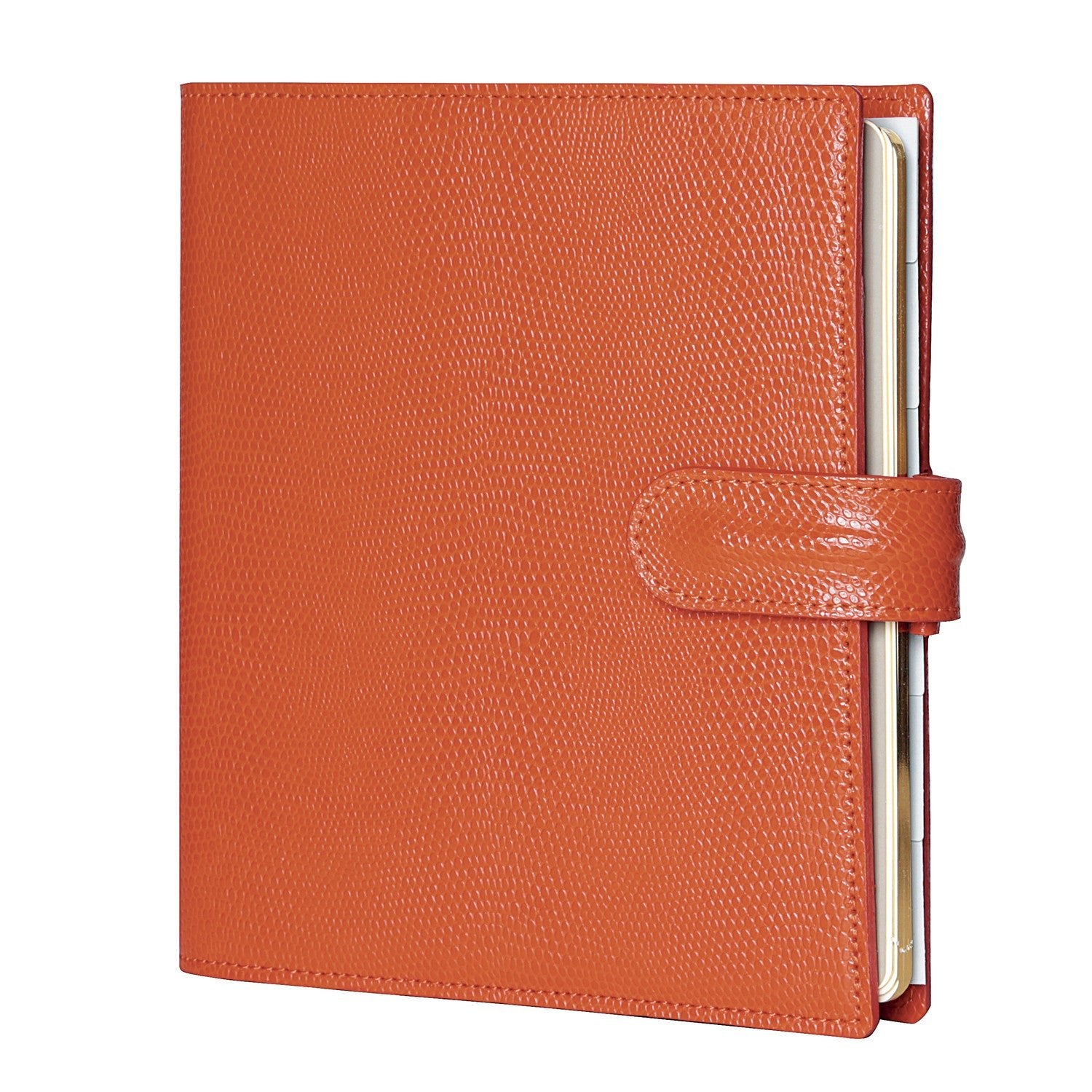 Organiseur Mignon AK17 Bornéo - 18.5 x 16.8 cm - 1 semaine sur 2 pages - Orange -