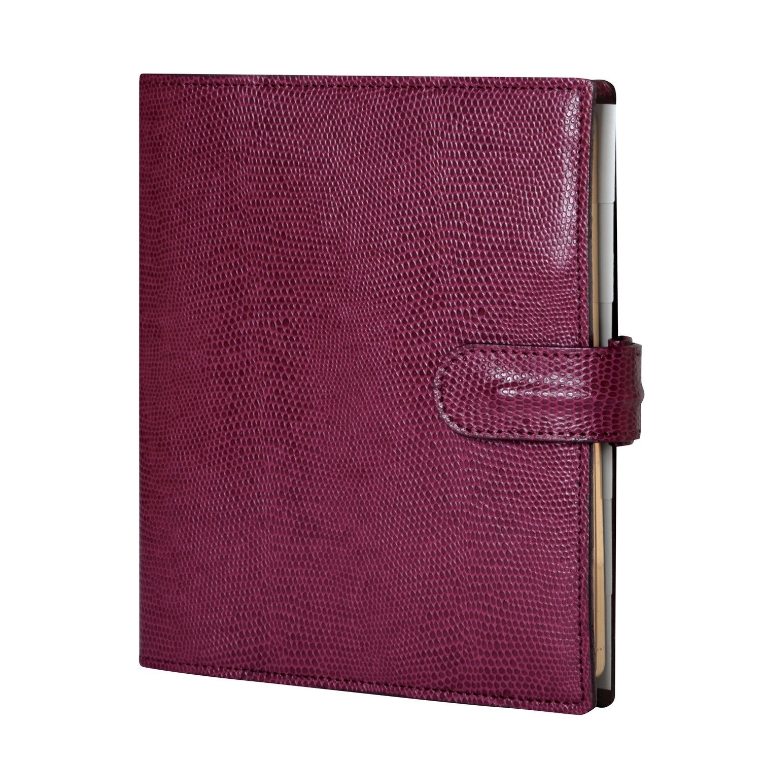 Organiseur Mignon AK17 Bornéo - 18.5 x 16.8 cm - 1 semaine sur 2 pages - Violet -