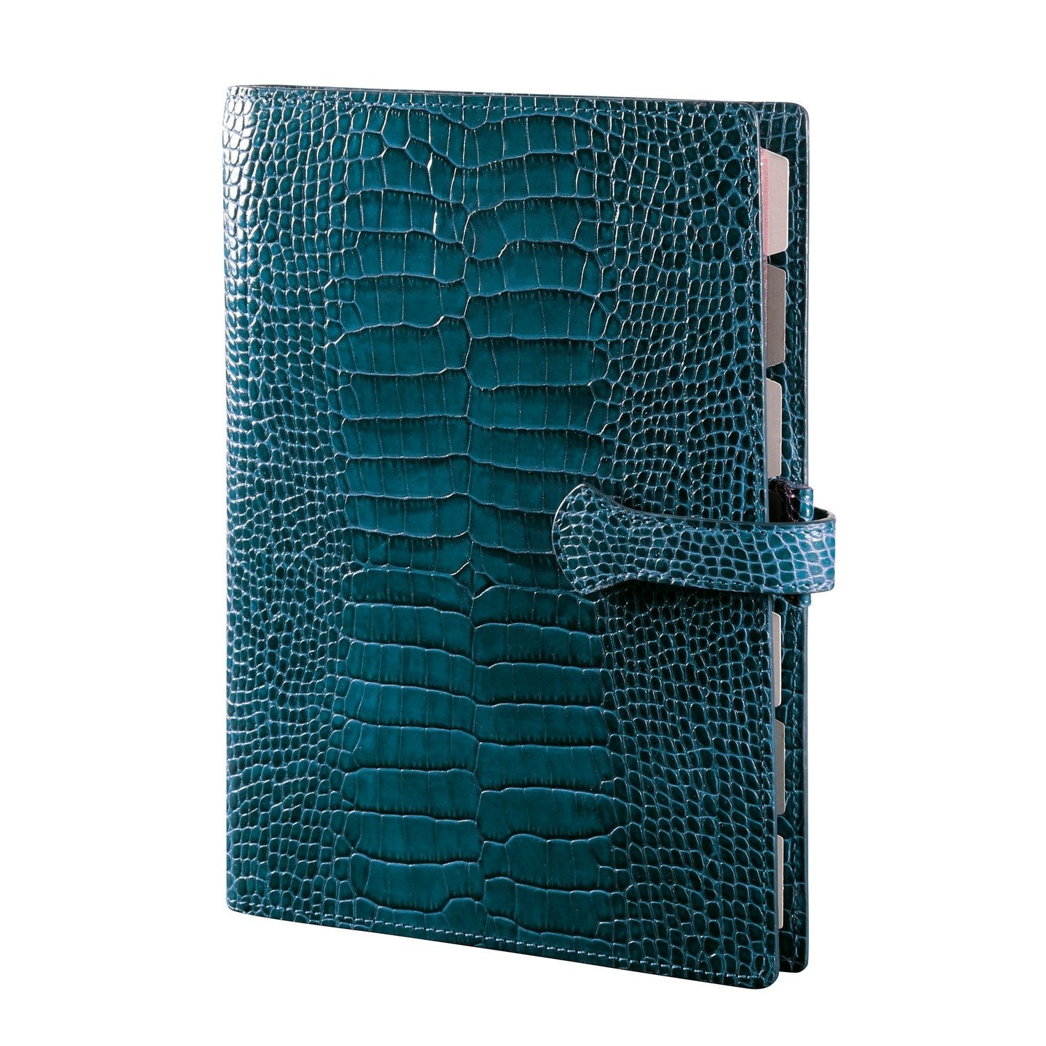 Organiseur Mignon AK22 Croco Savannah - 23 x 17.3 cm - 1 semaine sur 2 pages - Colvert -