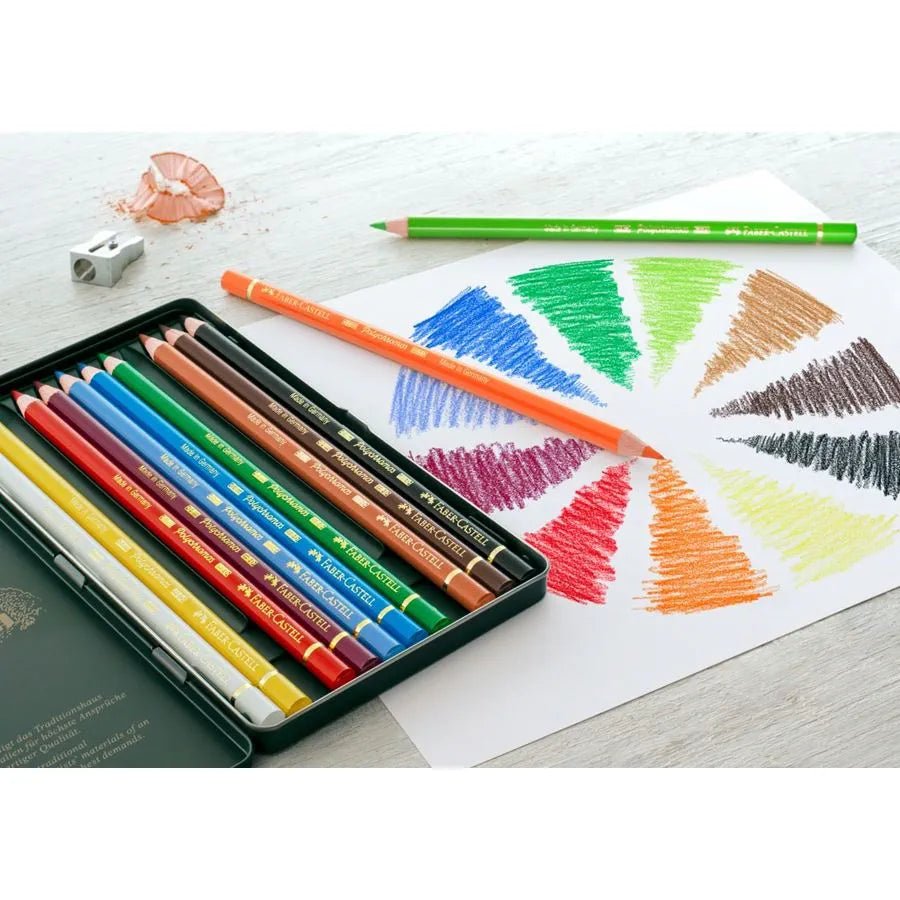 POLYCHROMOS - Boîte Métal 12 Couleurs - 4005401100126