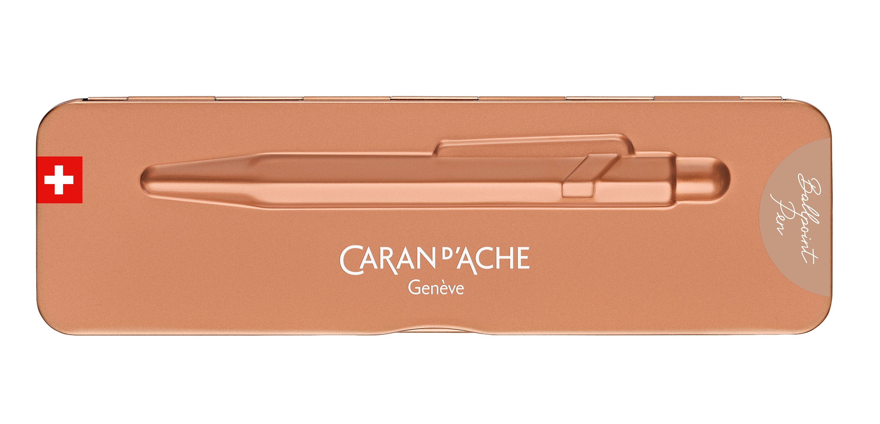 Porte-mine CARAN D'ACHE 849 PREMIUM Brut Rosé - Medium (M) - Or rosé - 7630002349291