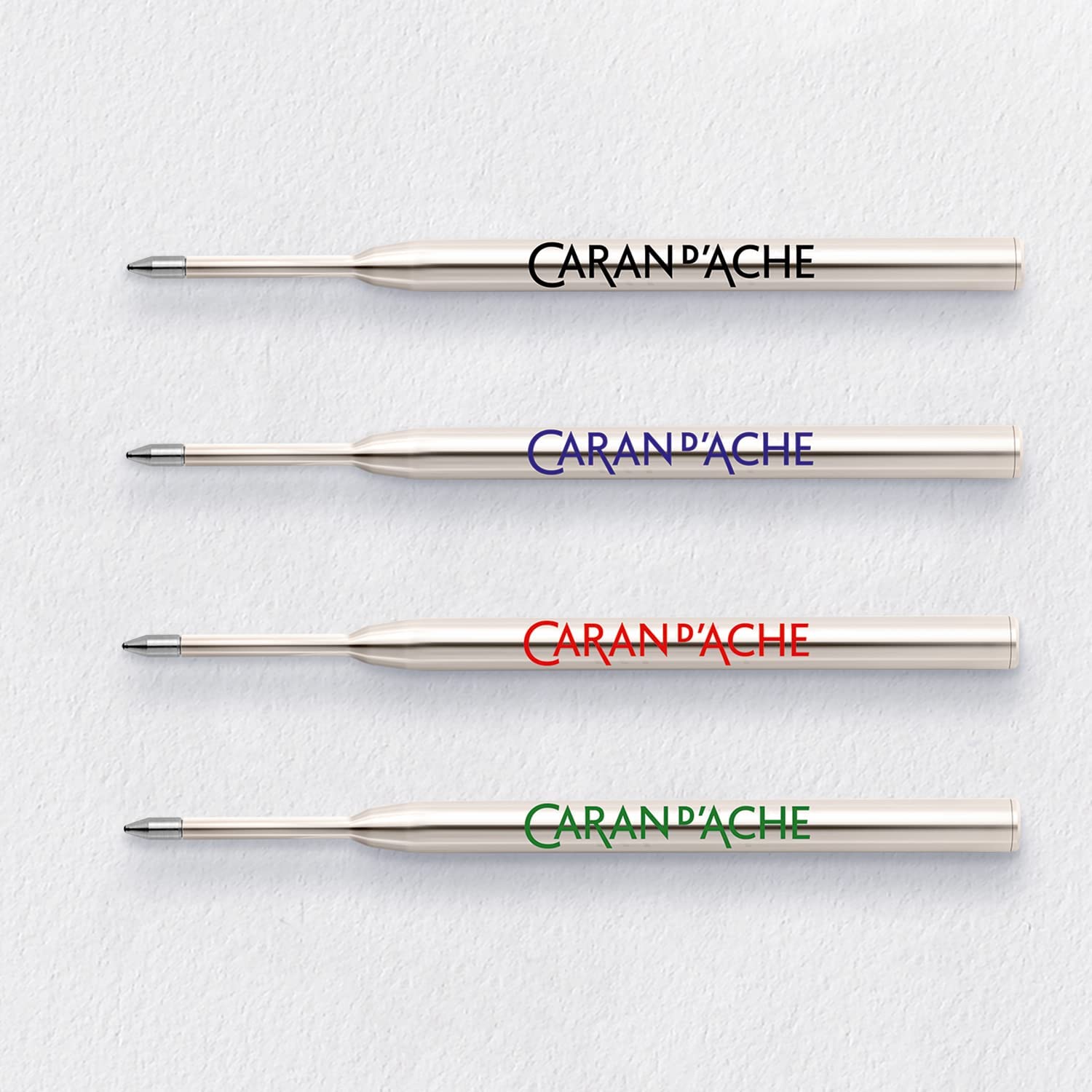 Recharge CARAN D'ACHE stylo bille Goliath - Fine (F) - Bleu - 7610186911606