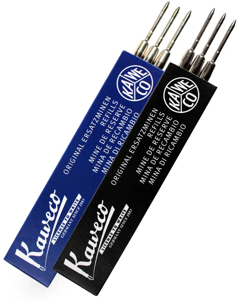 Recharge KAWECO stylo bille G2 - 0.8 - Bleu - 4250278604165