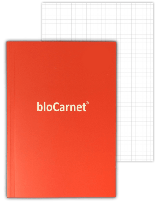 Recharge LE NOTIER bloCarnet - A5 - Quadrillé - -