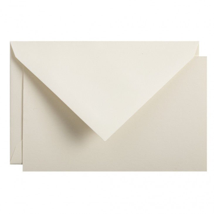 Set de correspondance Authentique Vélin Pur Coton format Visite - Visite - 350 g/m² - Crème - 3140290294004