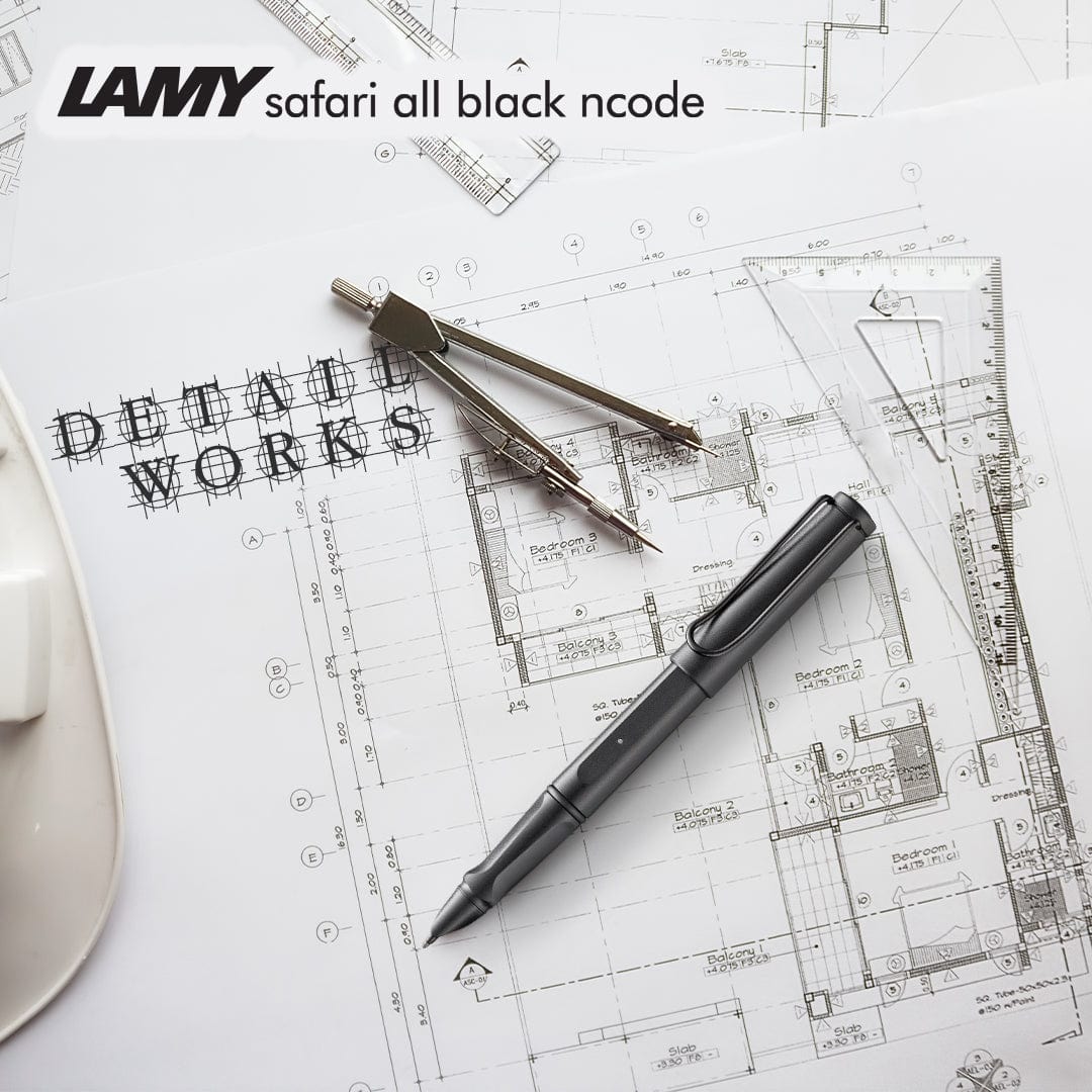 Set LAMY Safari All Black ncode - Smartpen & Carnet numérique - Digital - Black - 4014519744955