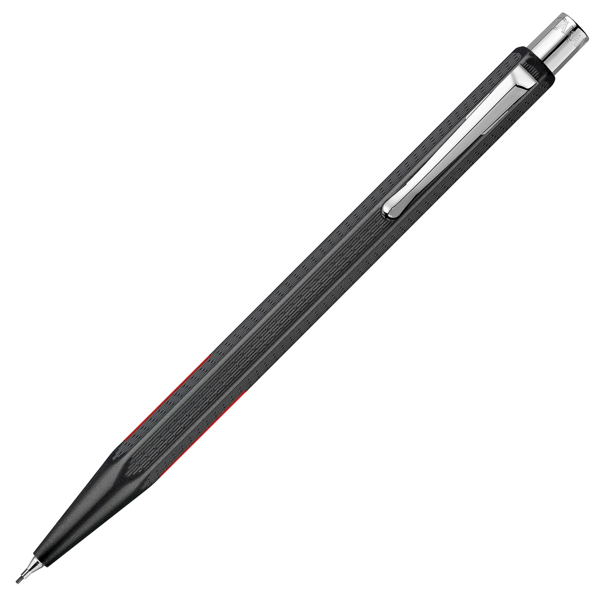 Set porte-mine CARAN D'ACHE Ecridor Racing - 0.7 - Chromé Noir Mat - -