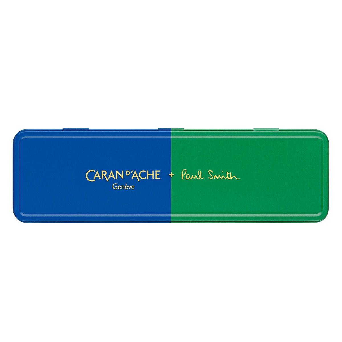 Stylo bille CARAN D'ACHE 849 Paul Smith Édition Spéciale 4 - Medium (M) - Cobalt Blue & Emerald Green - 7630002353168