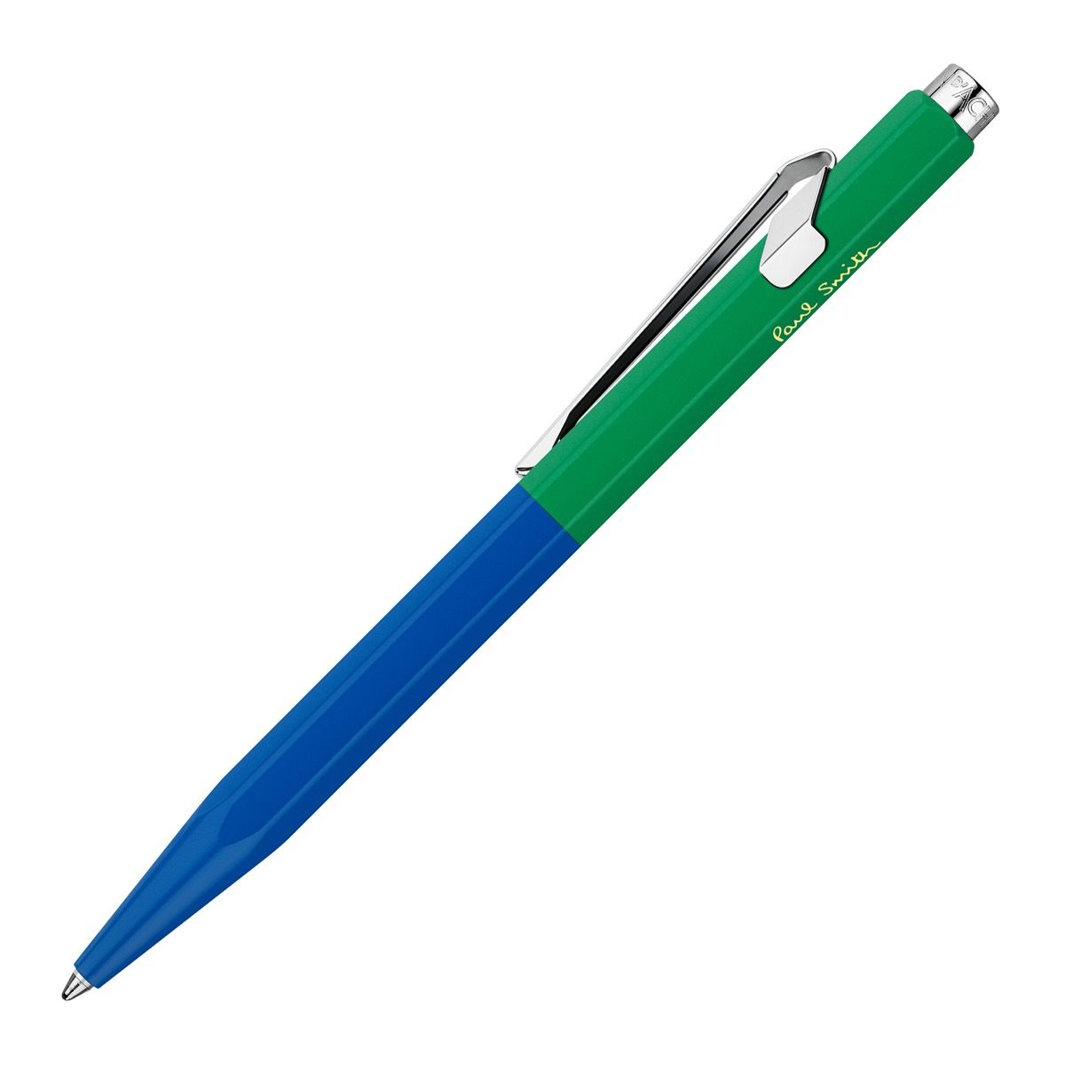 Stylo bille CARAN D'ACHE 849 Paul Smith Édition Spéciale 4 - Medium (M) - Cobalt Blue & Emerald Green - 7630002353168