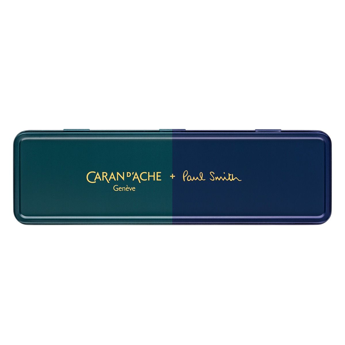 Stylo bille CARAN D'ACHE 849 Paul Smith Édition Spéciale 4 - Medium (M) - Racing Green & Navy Blue - 7630002353229