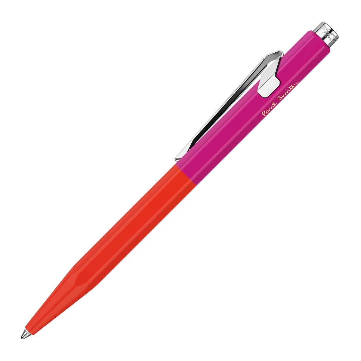 Stylo bille CARAN D'ACHE 849 Paul Smith Édition Spéciale 4 - Medium (M) - Warm Red & Melrose Pink - 7630002353137