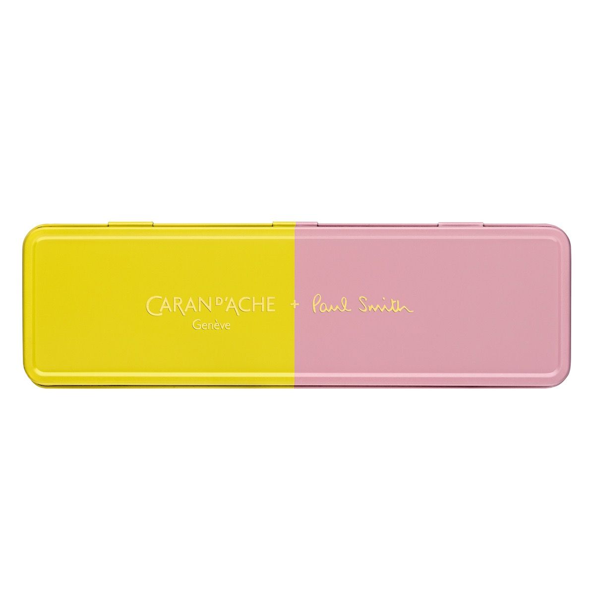 Stylo bille CARAN D'ACHE 849 Paul Smith Édition Spéciale 4 - Medium (M) - Yellow & Rose Pink - 7630002353250