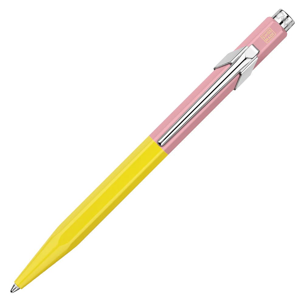 Stylo bille CARAN D'ACHE 849 Paul Smith Édition Spéciale 4 - Medium (M) - Yellow & Rose Pink - 7630002353250