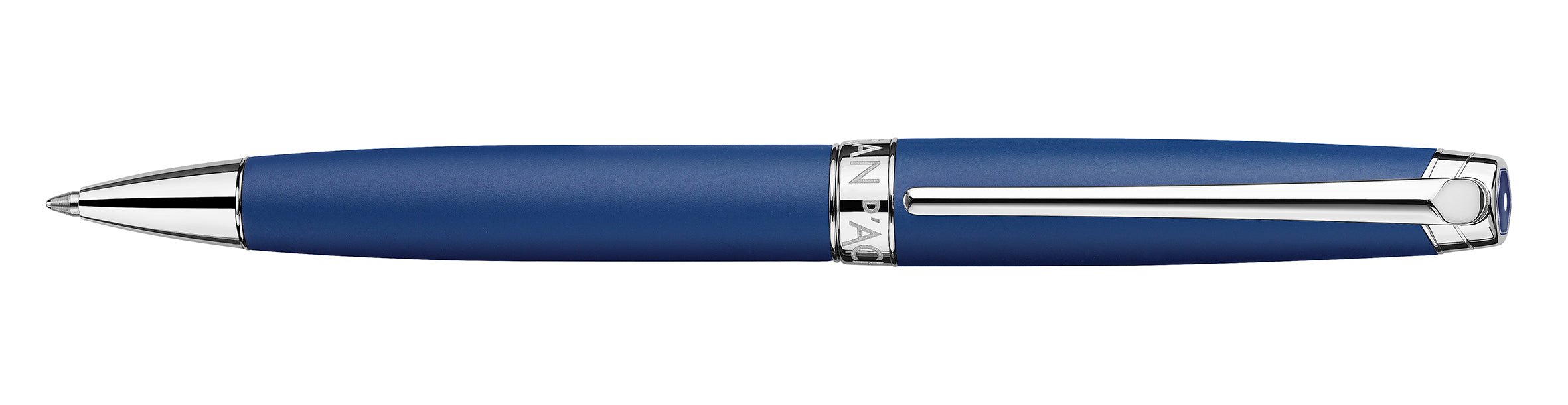 Stylo bille CARAN D'ACHE Léman Bleu Nuit - Medium (M) - Bleu nuit - -