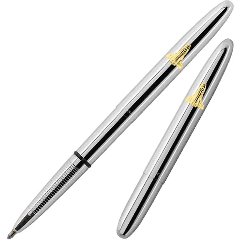Stylo bille FISHER SPACE Pen Bullet "Édition Navette Spatiale" - Bille - Medium (M) - Chrome - 747609841244