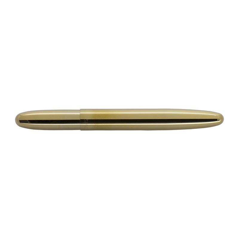 Stylo bille FISHER SPACE Pen Bullet Laiton Brut Antimicrobien - Medium (M) - Laqué Or - 747609845006