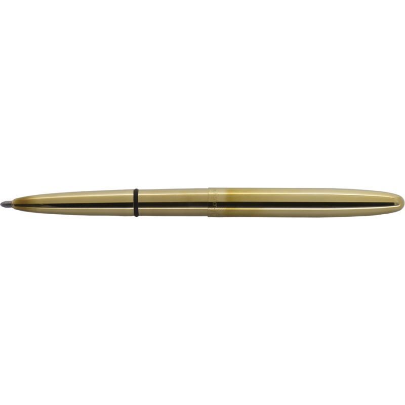 Stylo bille FISHER SPACE Pen Bullet Laiton Brut Antimicrobien - Medium (M) - Laqué Or - 747609845006